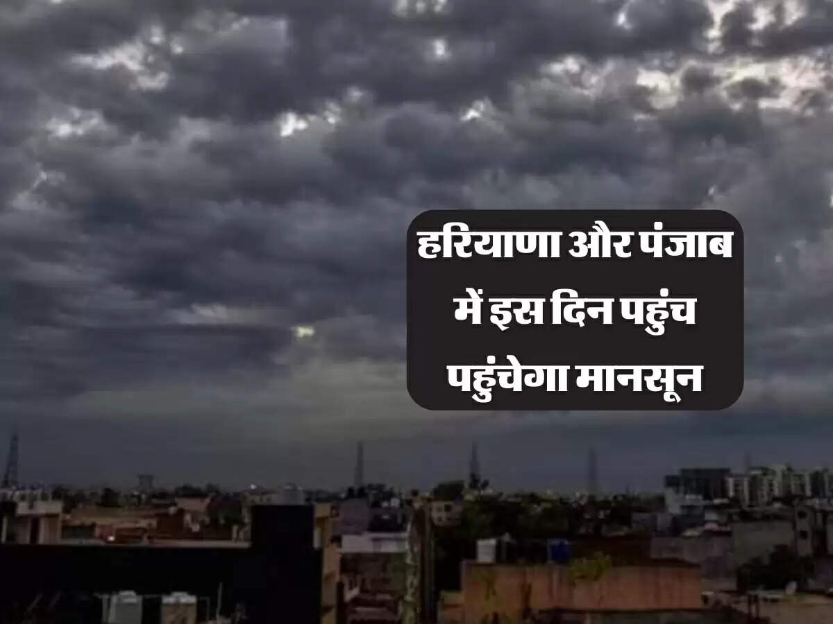 हरियाणा और पंजाब में इस दिन पहुंच पहुंचेगा मानसून, उससे पहले 3 दिन ज्यादातर सूबे में होगी बारिश