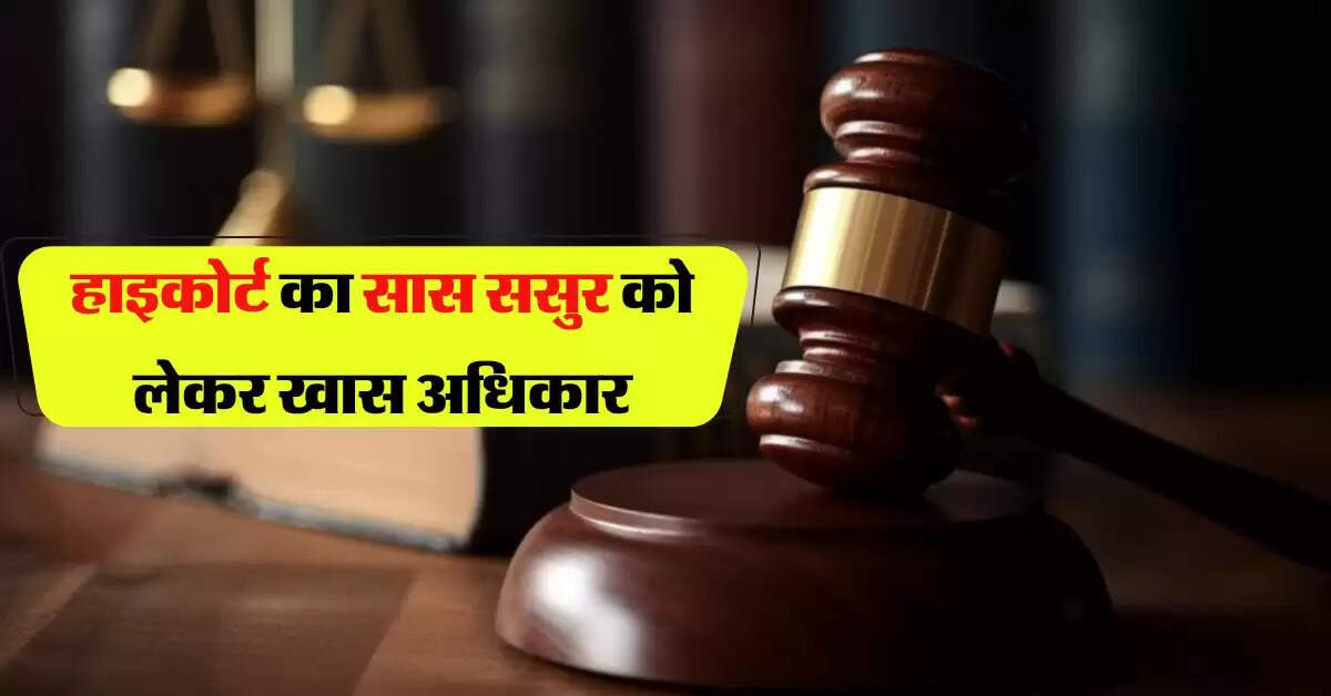 High Court Decisions : बहु की चिकझिक हो जाएगी खत्म, हाइकोर्ट का सास ससुर को खास अधिकार