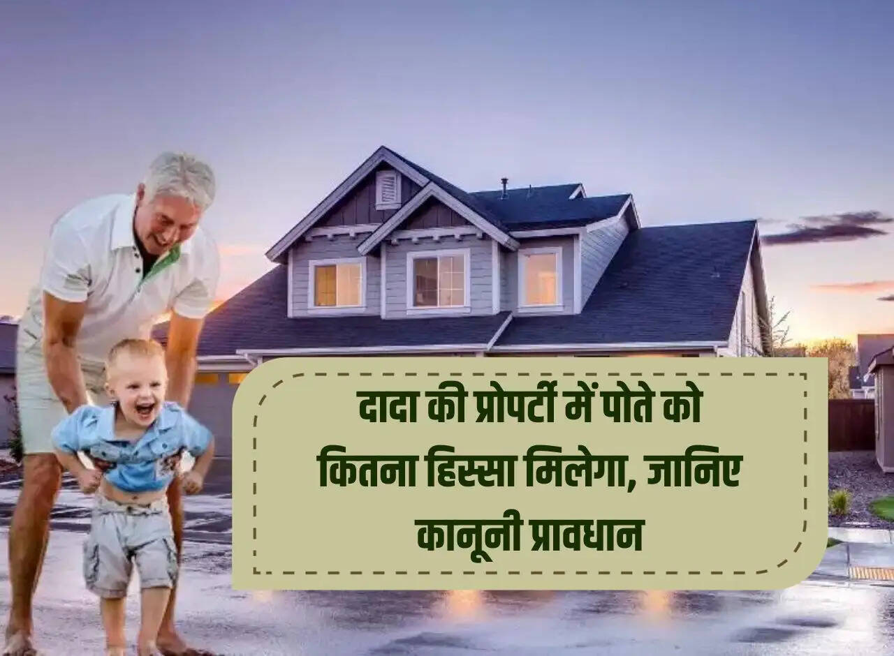 Grandson Property Rights: How much share will the grandson get in his grandfather's property, know the legal provisions