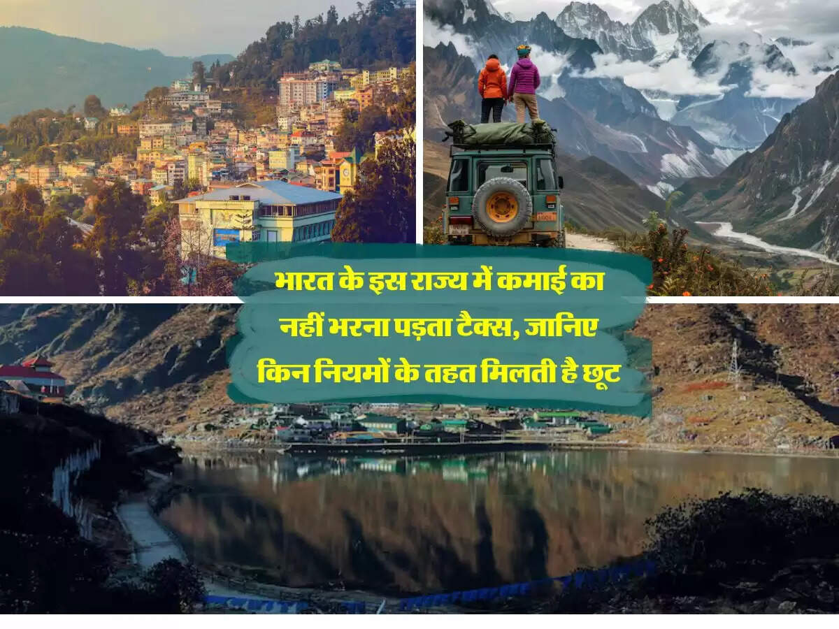 भारत के इस राज्य में कमाई का नहीं भरना पड़ता टैक्स, जानिए किन नियमों के तहत मिलती है छूट