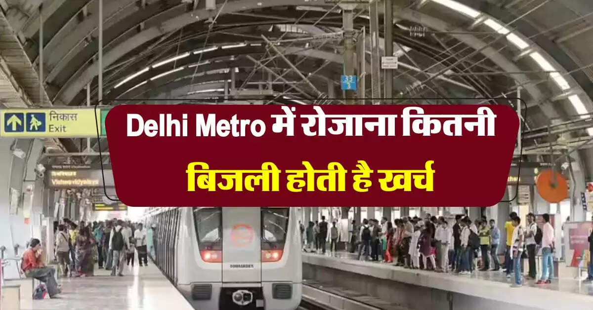 Delhi Metro में रोजाना कितनी बिजली होती है खर्च, DMRC का इमरजेंसी बैकअप है खास