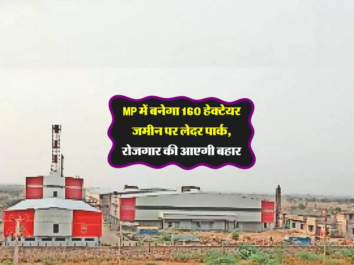 MP में बनेगा 160 हेक्टेयर जमीन पर लेदर पार्क, रोजगार की आएगी बहार