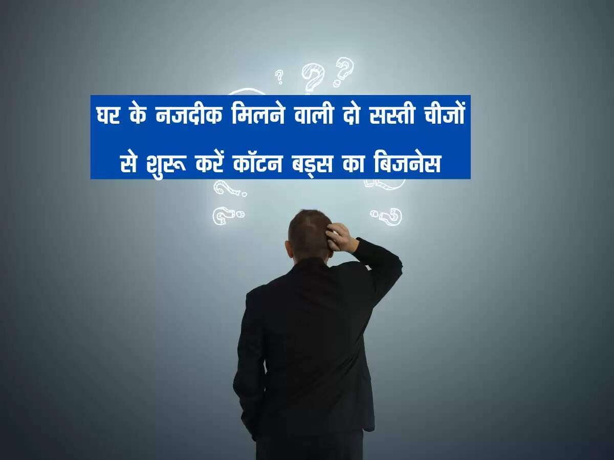 Business Idea : घर के नजदीक मिलने वाली दो सस्ती चीजों से शुरू करें कॉटन बड्स का बिजनेस