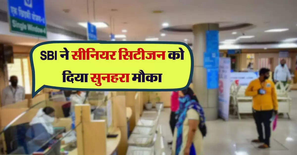 SBI ने सीनियर सिटीजन को दिया सुनहरा मौका, 2 लाख के निवेश पर होगी लगभग 90 हजार की कमाई