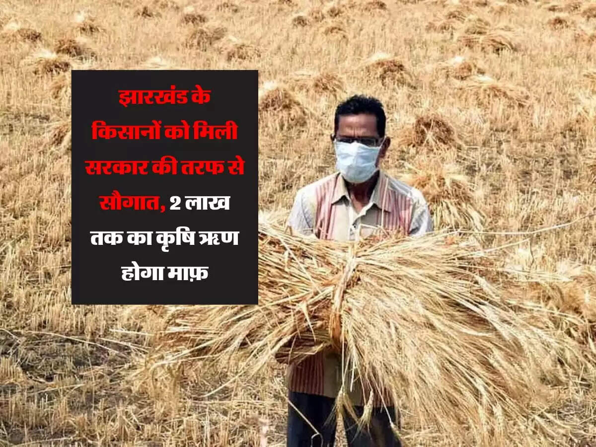 झारखंड के किसानों को मिली सरकार की तरफ से सौगात, 2 लाख तक का कृषि ऋण होगा माफ़