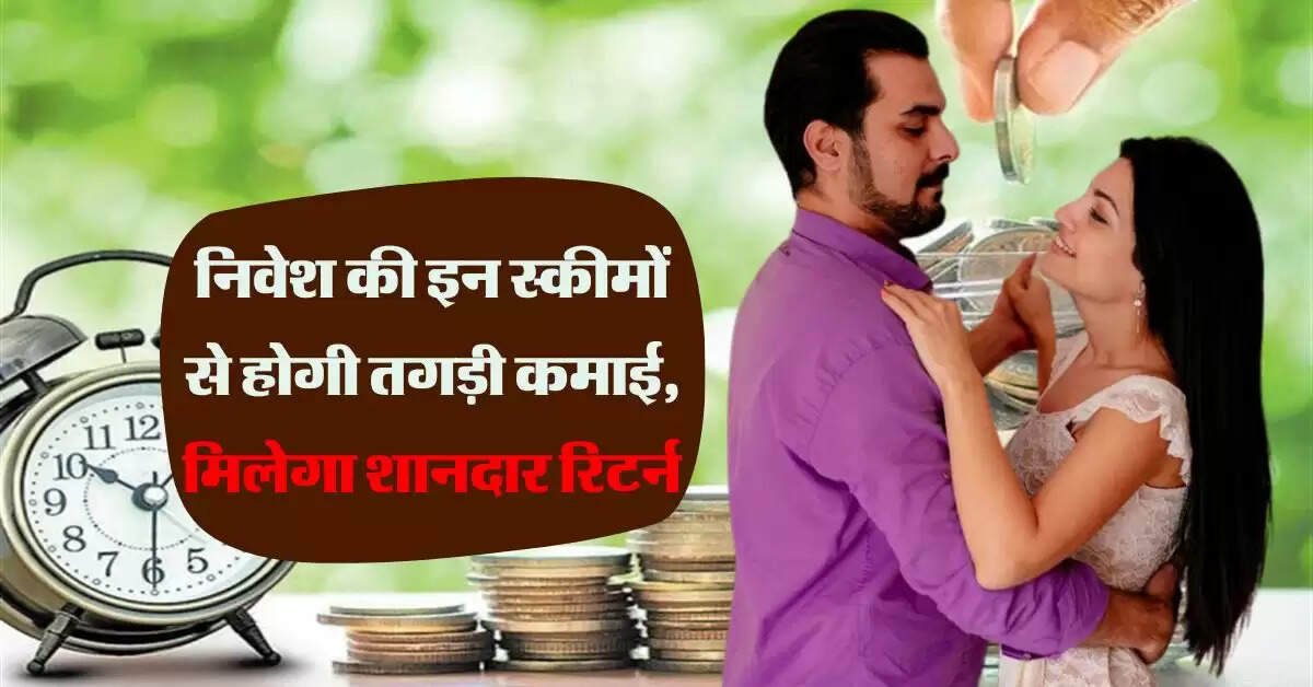 Investment Tips : निवेश की इन स्कीमों से होगी तगड़ी कमाई, मिलेगा शानदार रिटर्न